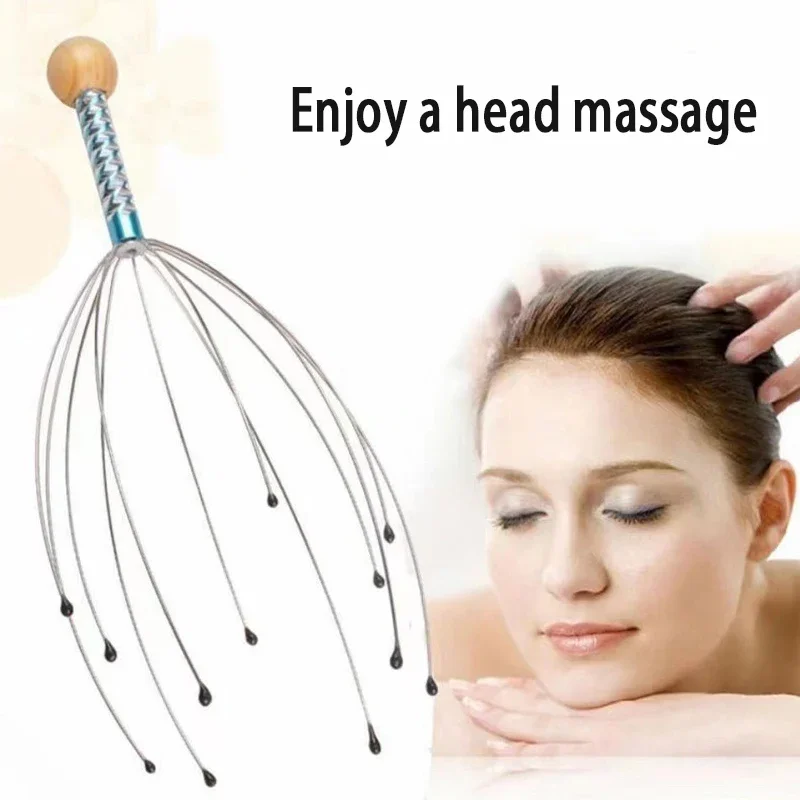 Therapy Health And Wellness - 1pcs Head Massager Scratching Octopus Scalp