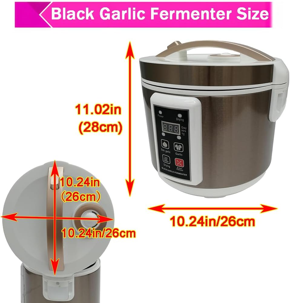 6L Black Garlic Fermenter Mult - Health & Wellness Equipment recensie en prijs