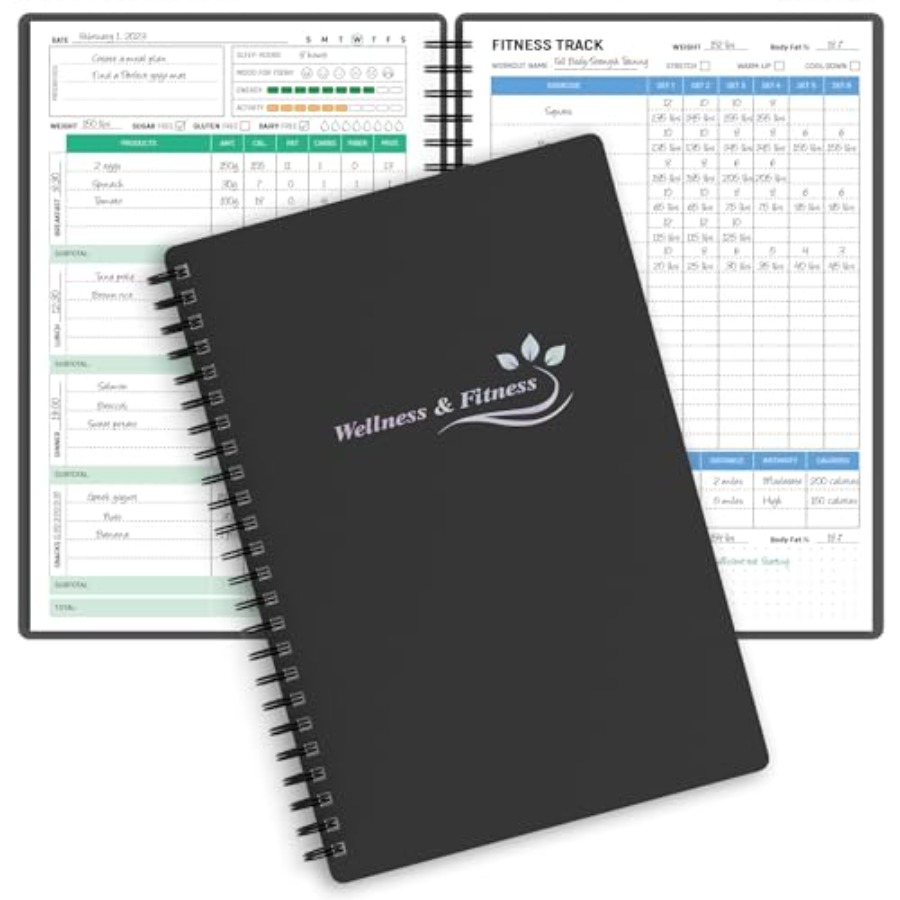 Wellness Planner and Fitness L - Health Wellness Journal Weight Loss recensie en prijs