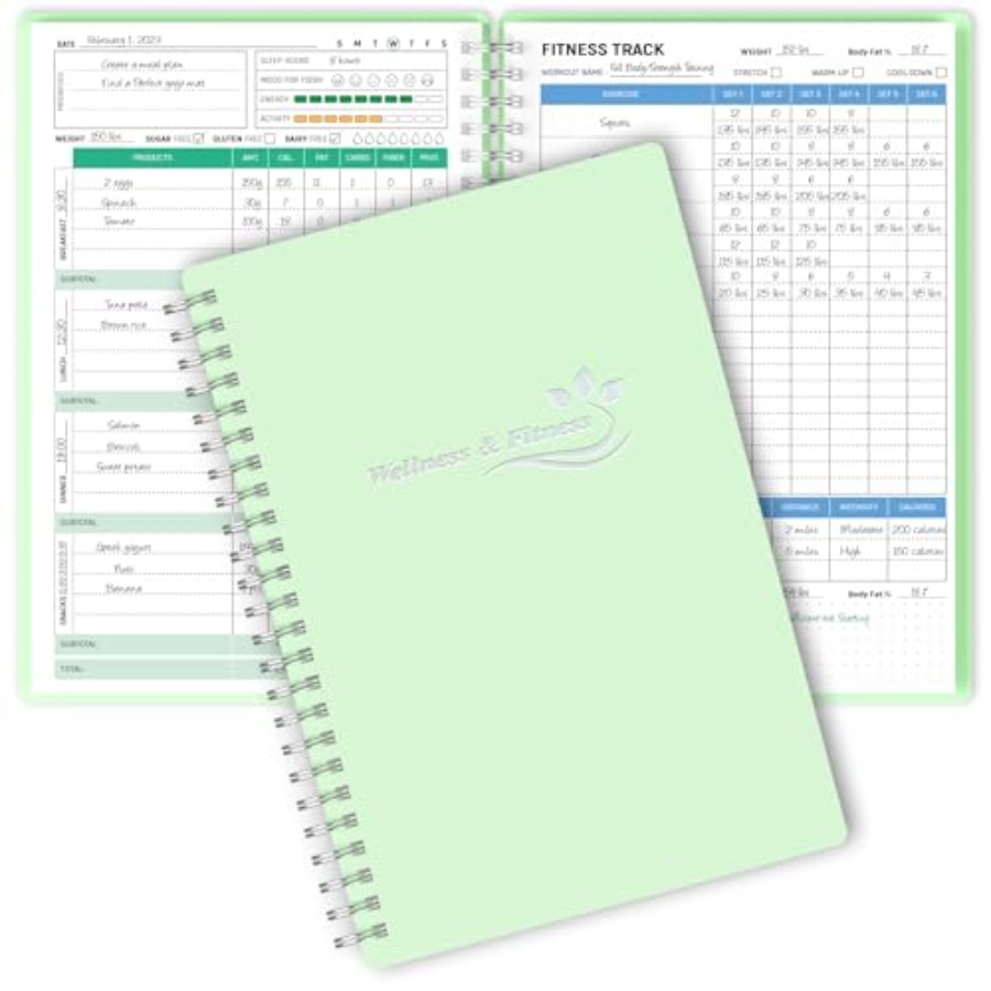 Wellness Planner and Fitness L - Health Wellness Journal Weight Loss recensie en prijs