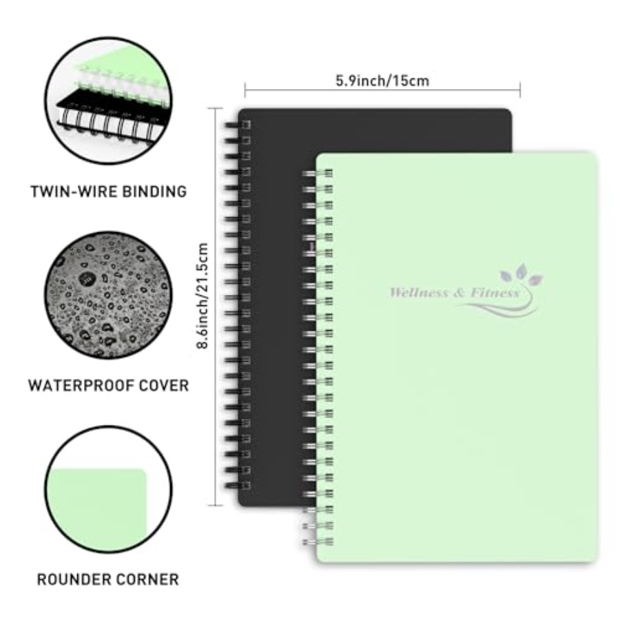 Wellness Planner and Fitness L - Health Wellness Journal Weight Loss recensie en prijs