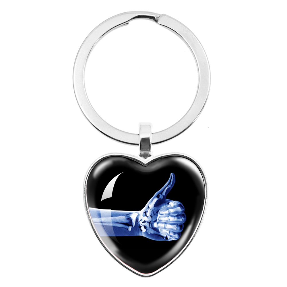 X-ray Film Peach Heart Keychai - Xbody Health & Wellness Functional Integrative Medicine Office & Medical Spa Wayne recensie en prijs