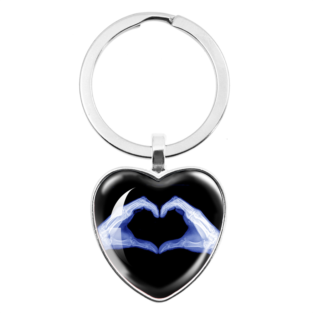X-ray Film Peach Heart Keychai - Xbody Health & Wellness Functional Integrative Medicine Office & Medical Spa Wayne recensie en prijs