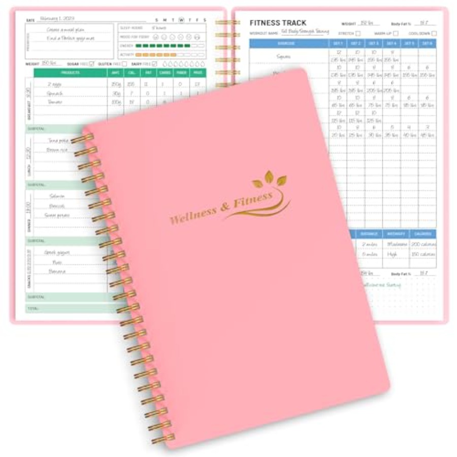 Wellness Planner and Fitness L - Health Wellness Journal Weight Loss recensie en prijs