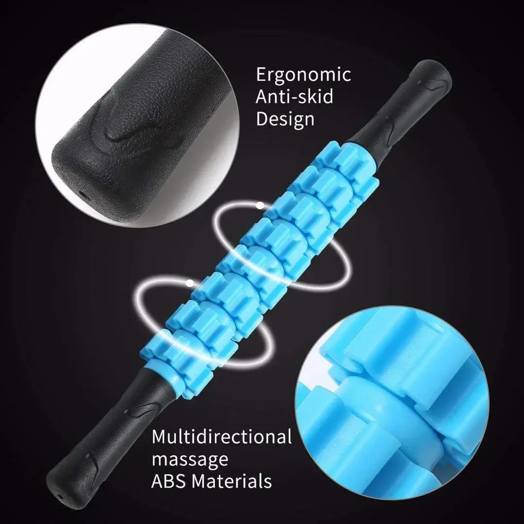 9 Wheel Muscle Roller Stick Fu - Foam Roller Trigger Point recensie en prijs