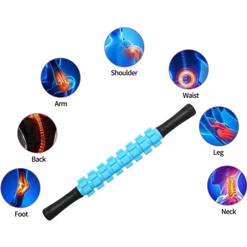 9 Wheel Muscle Roller Stick Fu - Foam Roller Trigger Point recensie en prijs