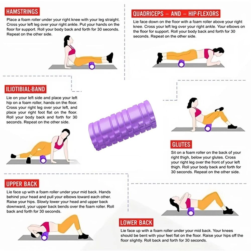 EVA Foam Fitness Back Roll Hig - Foam Roller Trigger Point recensie en prijs