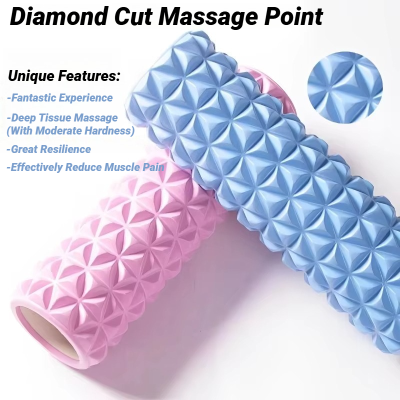 3D Diamond Foam EVA Massage Ro - Foam Roller Trigger Point recensie en prijs