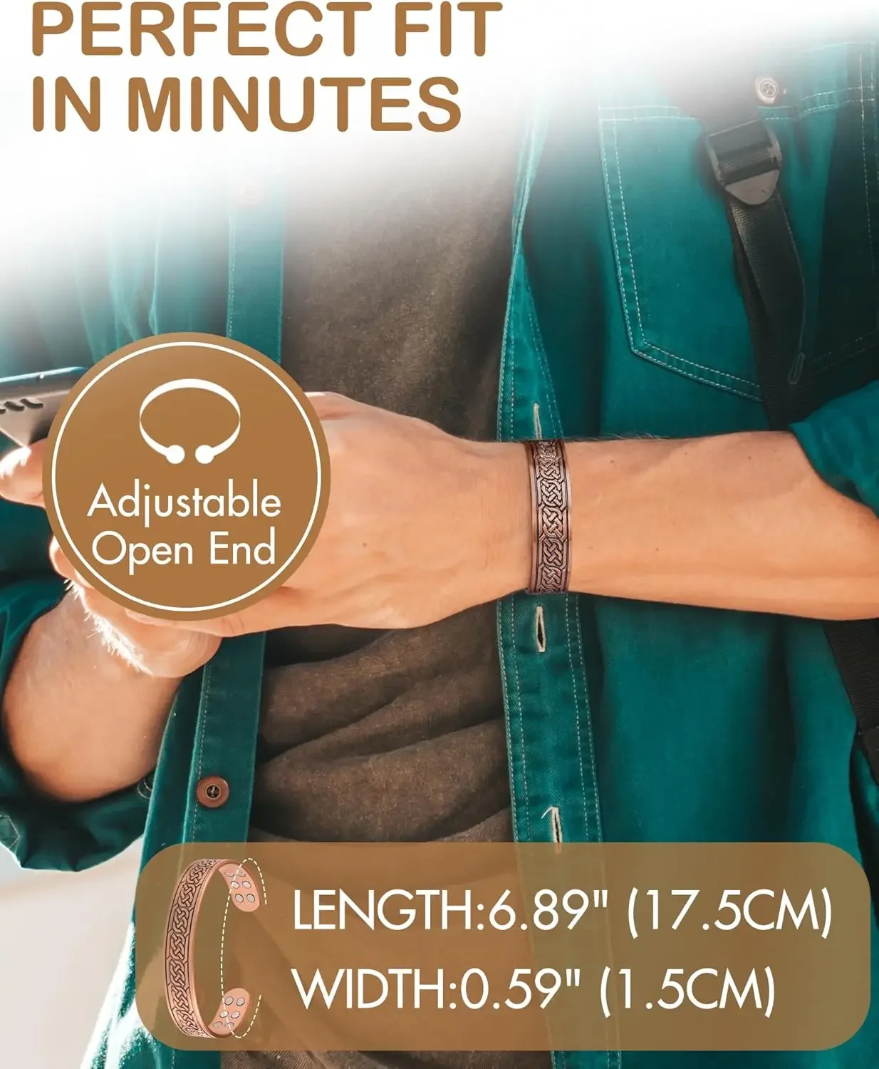 ARADOO Vintage Pure Copper Mag - Therapy Health And Wellness recensie en prijs