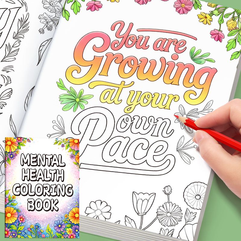32 Pages Happy Mind Coloring B - Health Wellness Mental Health recensie en prijs