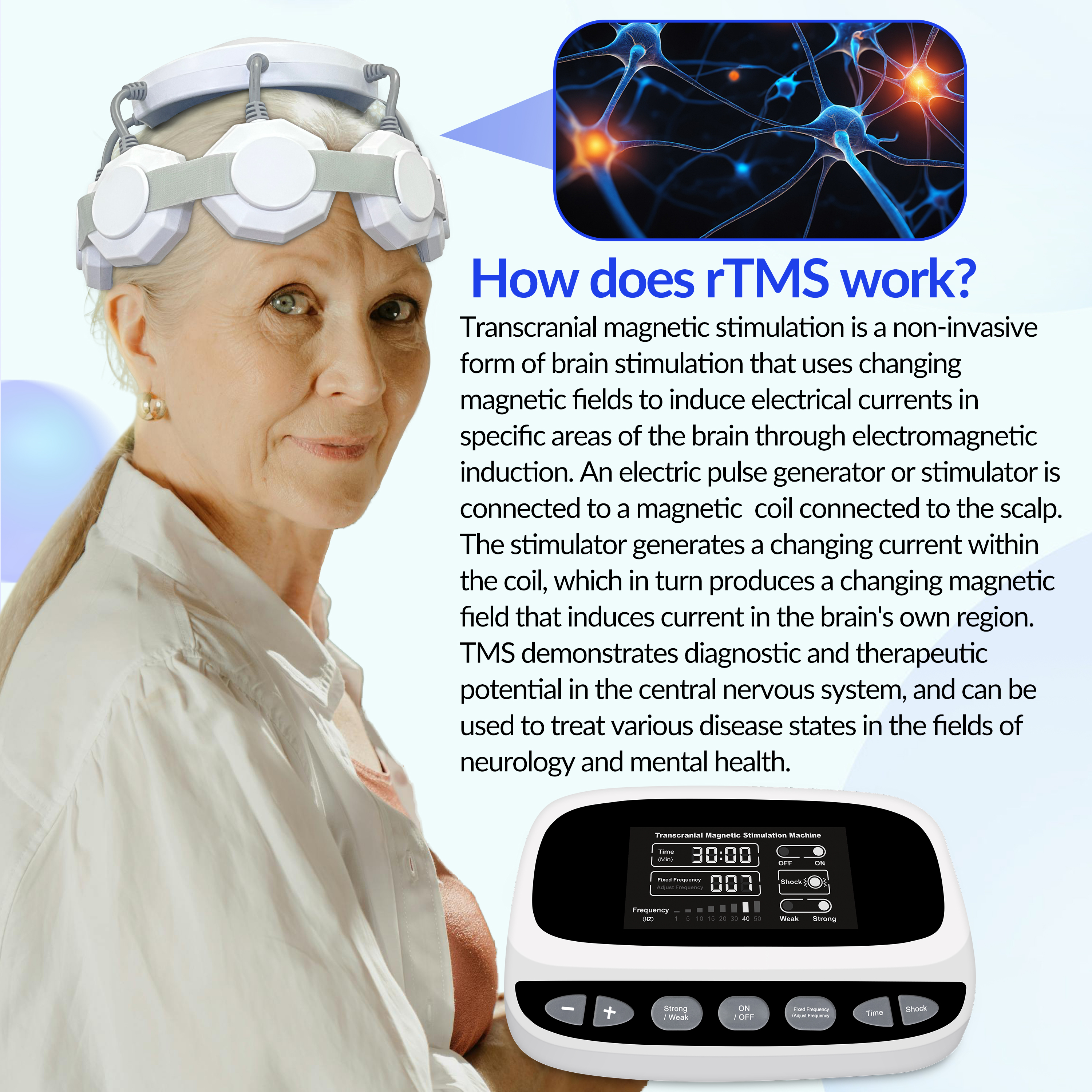 ZJZK 2026 New RTMS Brain Healt - Health Wellness Mental Health recensie en prijs