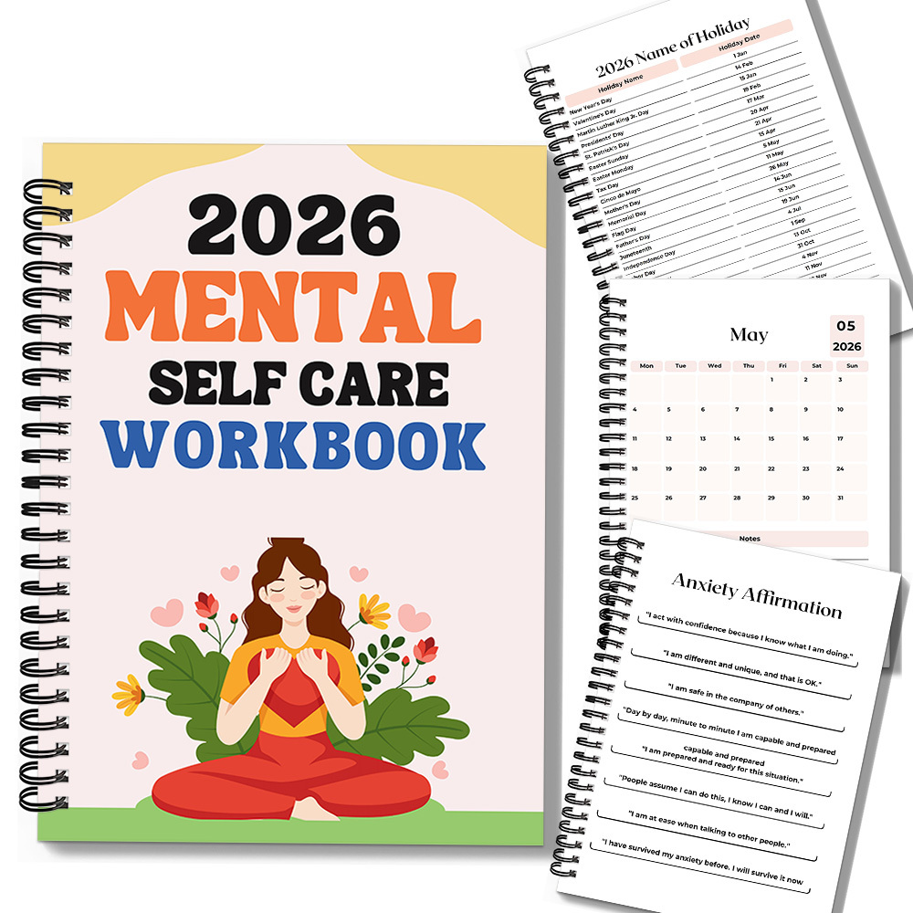 1PC 2026 Mindful Mental Self-C - Health Wellness Mental Health recensie en prijs