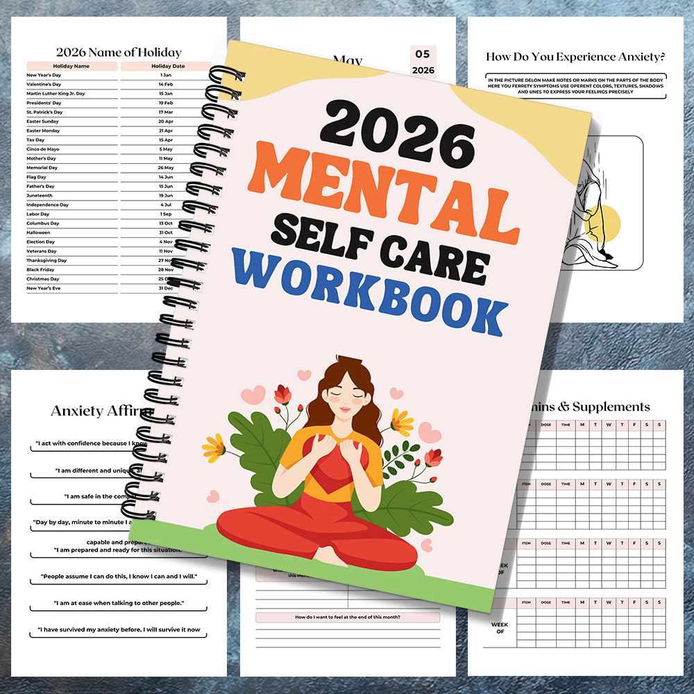 1PC 2026 Mindful Mental Self-C - Health Wellness Mental Health recensie en prijs