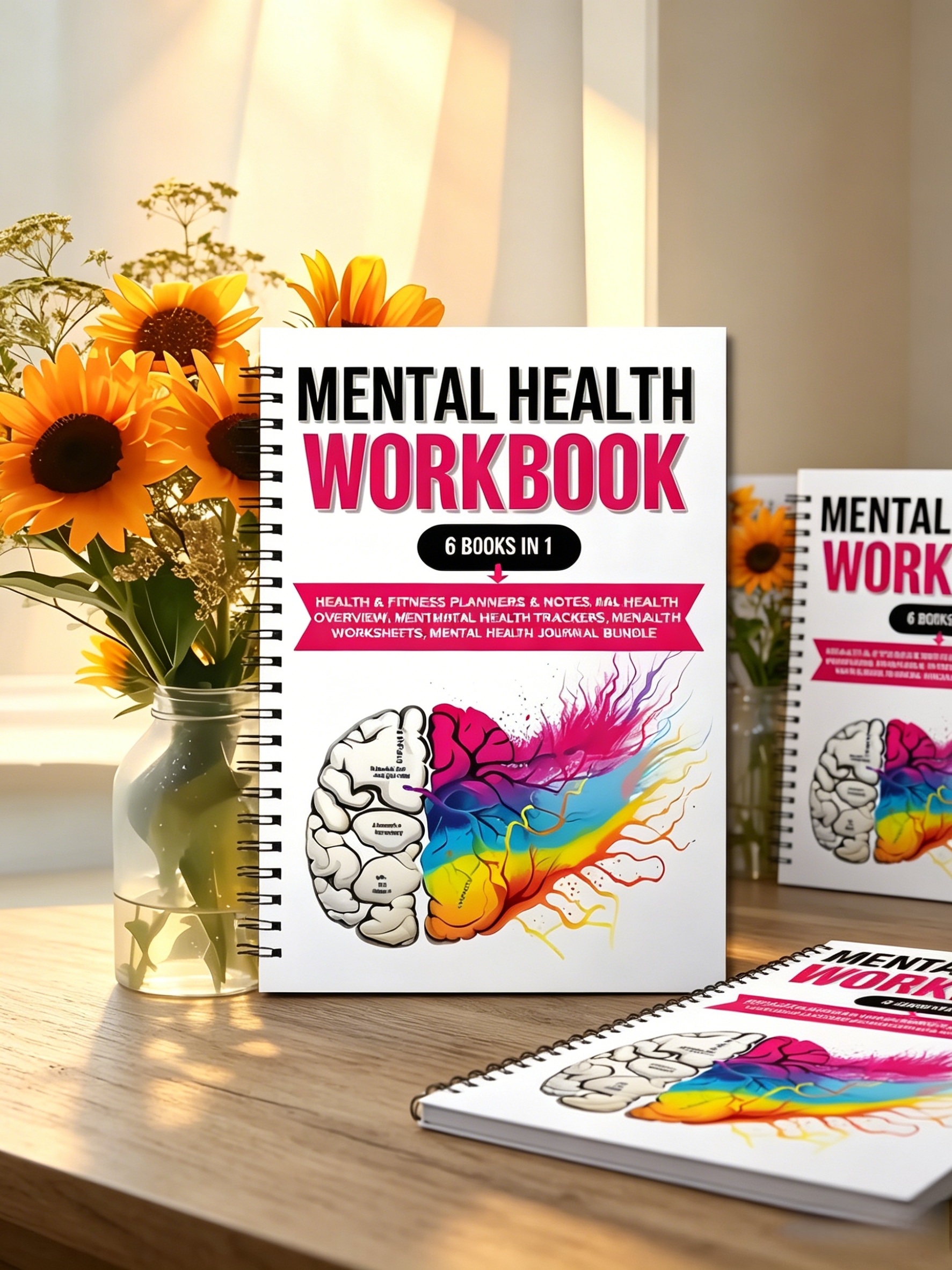 1pcs Mental Health Workbook &  - Health Wellness Mental Health recensie en prijs