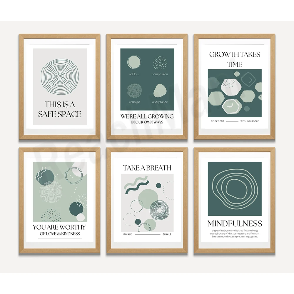 Mindfulness print, it's a safe - Health Wellness Mental Health recensie en prijs